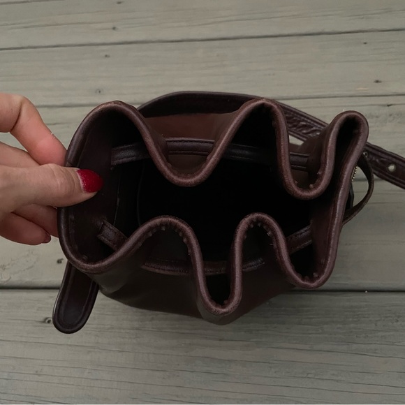 Coach 9165 vintage brown leather bucket bag - Picture 8 of 16